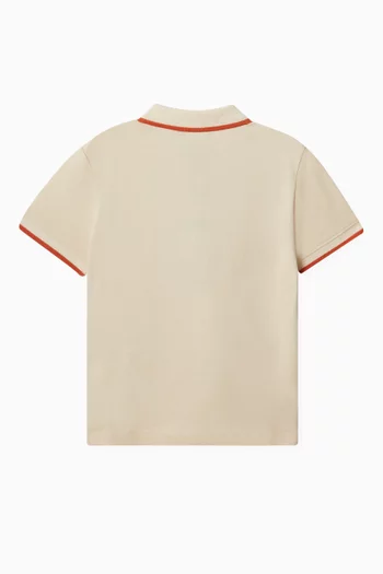 تي شيرت بولو بشعار EA قطن