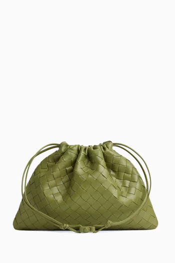 Dustbag in Intrecciato Leather