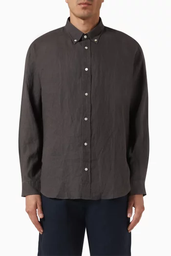 Martin Shirt in French Linen