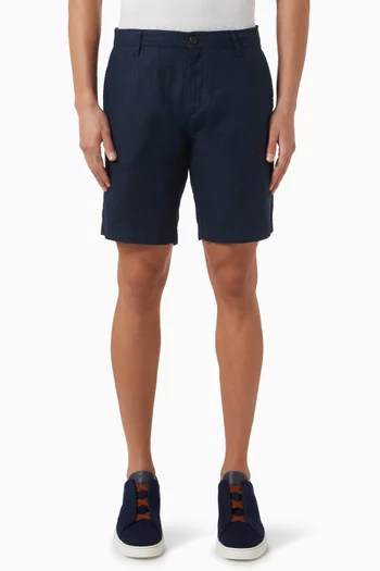 Edmund Bermuda Shorts in Linen