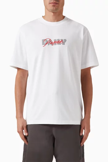 Overwritten Logo T-shirt in Cotton