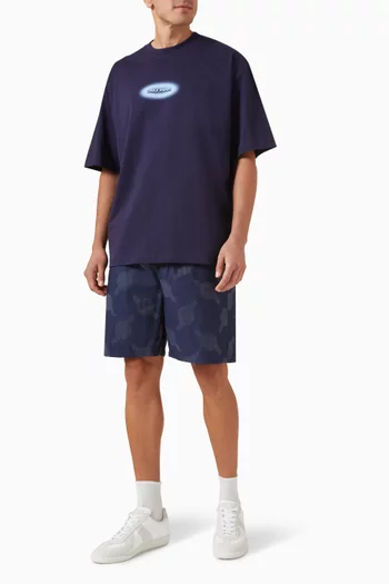 Dotted Logo T-shirt in Cotton