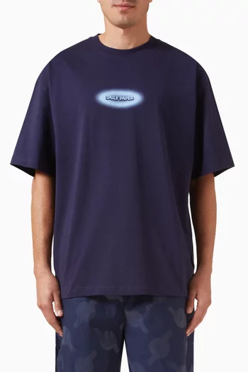 Dotted Logo T-shirt in Cotton