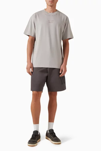 Wet Weather Written T-shirt in Cotton