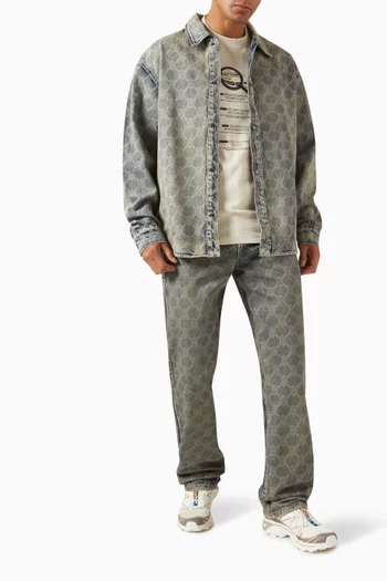 Shield Laser Denim Shirt