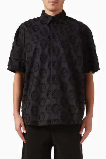 Trophy Shield Shirt in Cotton