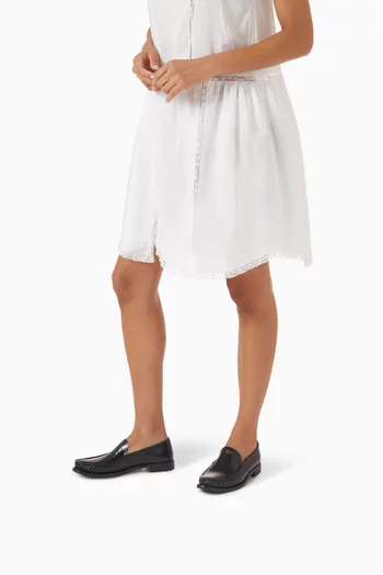 Logo Loafers in Leather