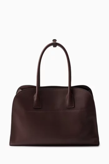 Large Tote Bag in Grained Leather