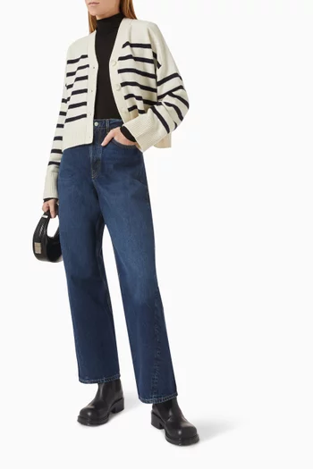 Facade Straight-leg Jeans in Cotton-denim