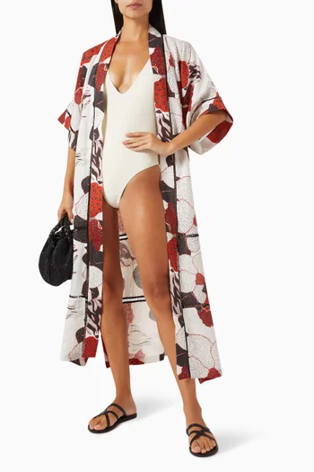 Capri Kaftan in Linen