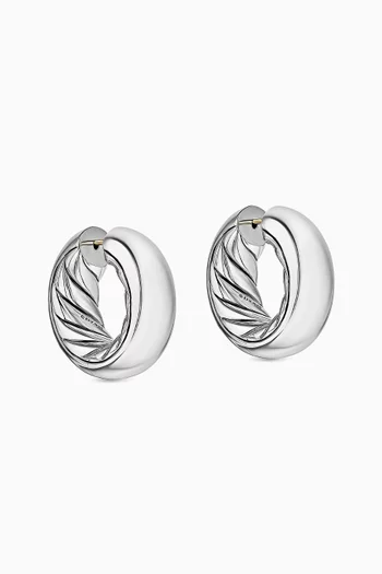 DY Mercer® Hoop Earrings in Sterling Silver