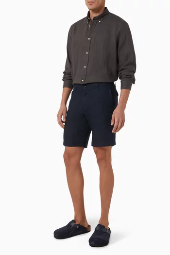 Edmund Bermuda Shorts in Linen