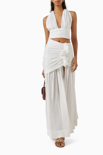 Cassidy Crop Top in Cotton Blend