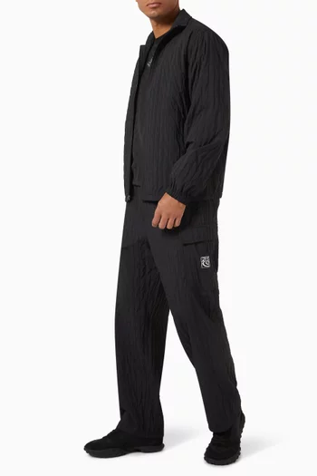 Rescue Pleated Cargo Pants in Nylon-blend
