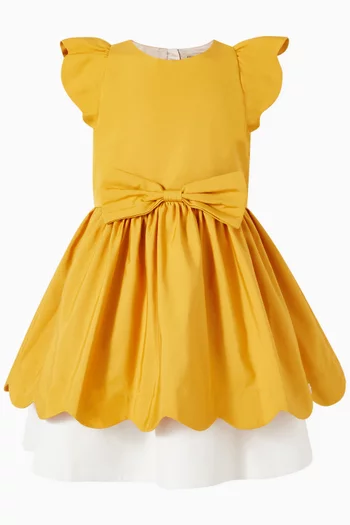 Scalloped Dress & Bloomers