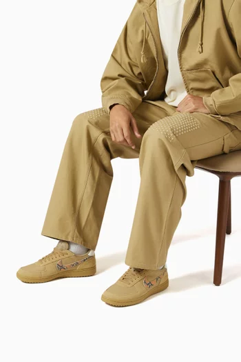 Field General Sneakers in Leather & Suede