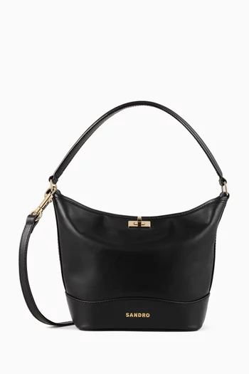 Mini Tangoso Bucket Bag in Leather