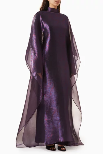 Suratt Overlay Kaftan in Organza
