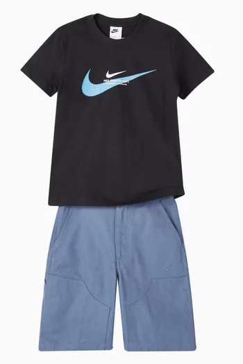 Swoosh T-shirt in Cotton
