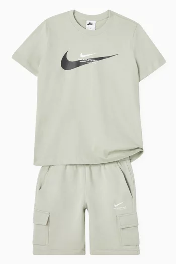 Swoosh T-shirt in Cotton