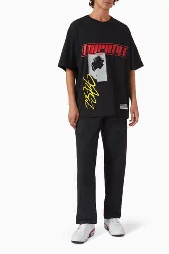 Flight Essentials Oversized T-shirt in Heavyweight Cotton
