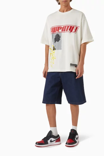 Flight Essentials Oversized T-shirt in Heavyweight Cotton