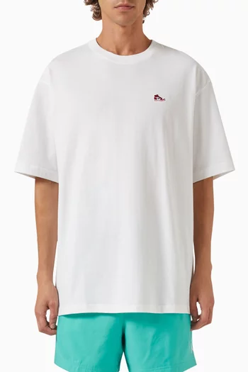 Brand T-shirt in Cotton