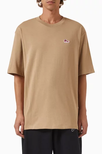 Brand T-shirt in Cotton