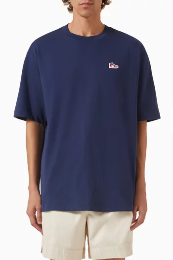 Brand T-shirt in Cotton