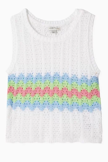Crochet Sleeveless Top