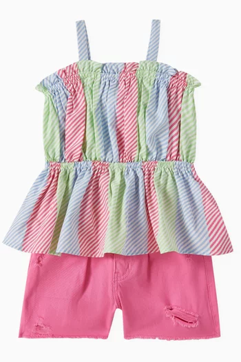 Striped Strappy Top