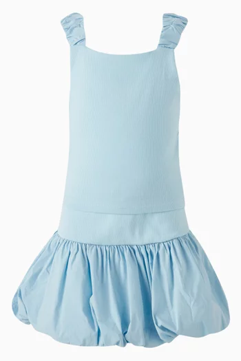 Top & Bubble Skirt Set