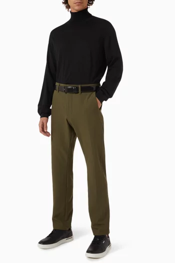 Rollneck Sweater in Merino Wool