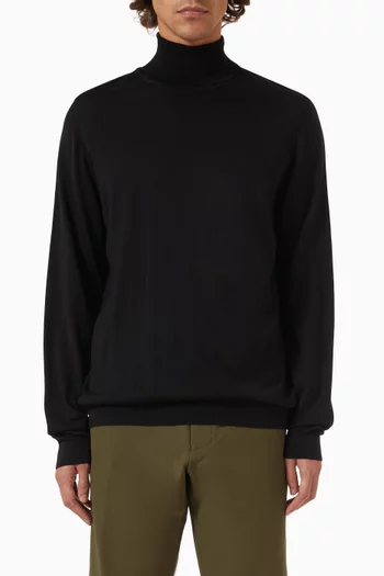 Rollneck Sweater in Merino Wool