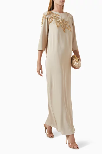 Crystal Embellished Kaftan
