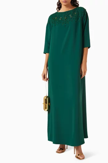 Bead-embellished Kaftan