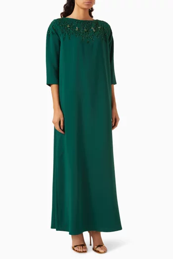 Bead-embellished Kaftan