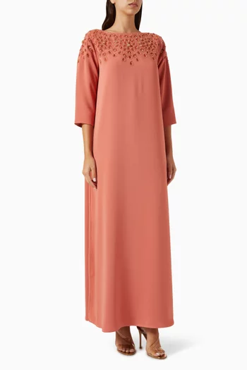 Bead-embellished Kaftan