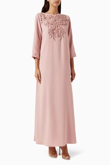 Bead-embellished Kaftan