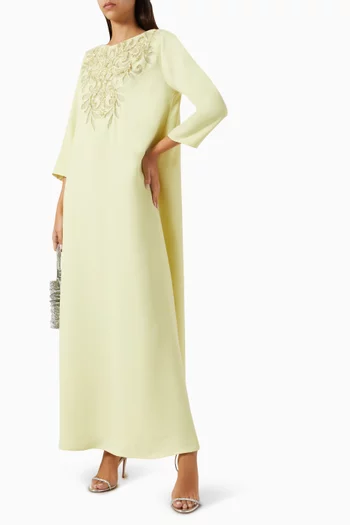 Bead-embellished Kaftan