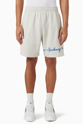 Knot Logo Shorts in Cotton