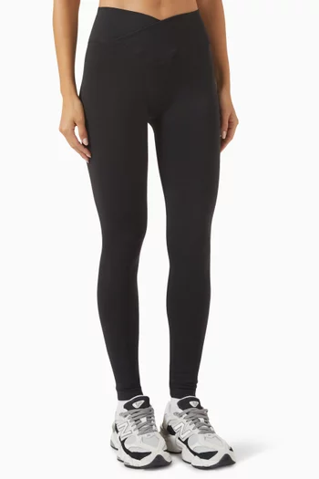 Sculpt Seamless Wrap Waist Scrunch Leggings