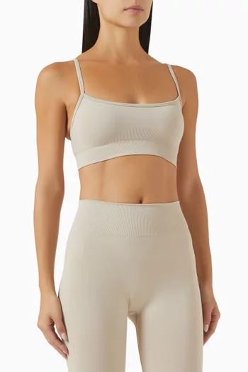 Sculpt Seamless Bandeau Sports Bra