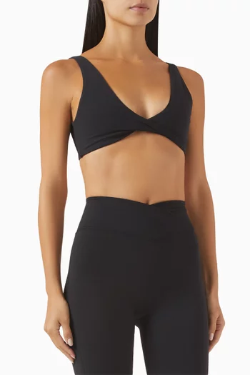 Dayflex Twist-front Sports Bra