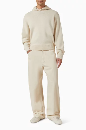 Hooded Sweater in Alpaca-blend