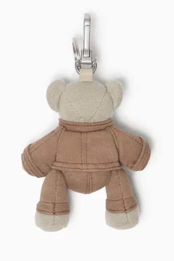 Thomas Bear Charm in Wool-cashmere