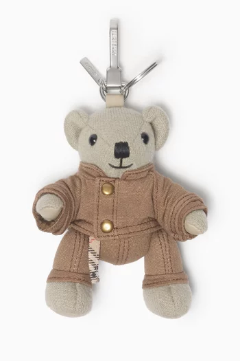 Thomas Bear Charm in Wool-cashmere