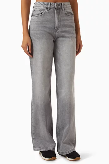 Wide Leg Jeans 415 in Denim