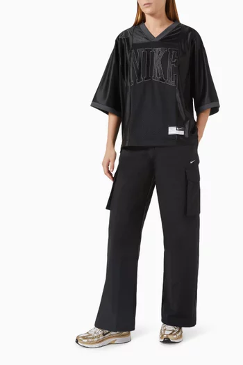Everything Wovens Mid-rise Cargo Pants in Cotton Blend