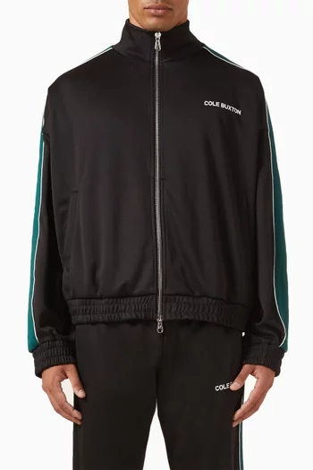 Contrast Tape Track Jacket